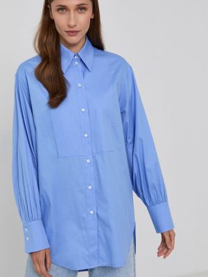 Bavlněná košile Victoria Victoria Beckham dámské, relaxed, s klasickým límcem