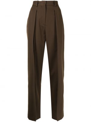 Pantalones rectos Low Classic marrón
