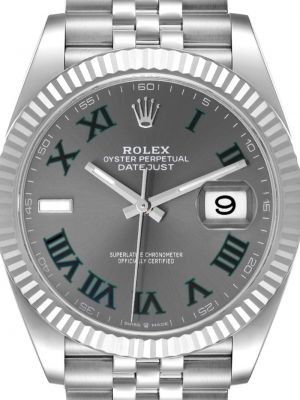 Armbanduhr Rolex grau