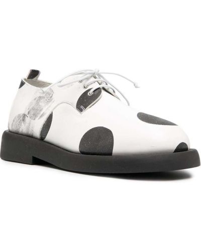 Zapatos derby con lunares Marsèll blanco