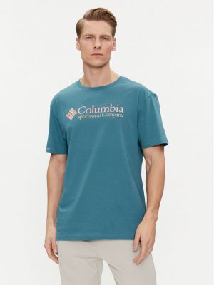 Priliehavé tričko Columbia zelená