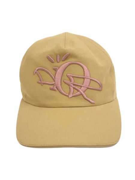 Retro mütze Dior Vintage beige