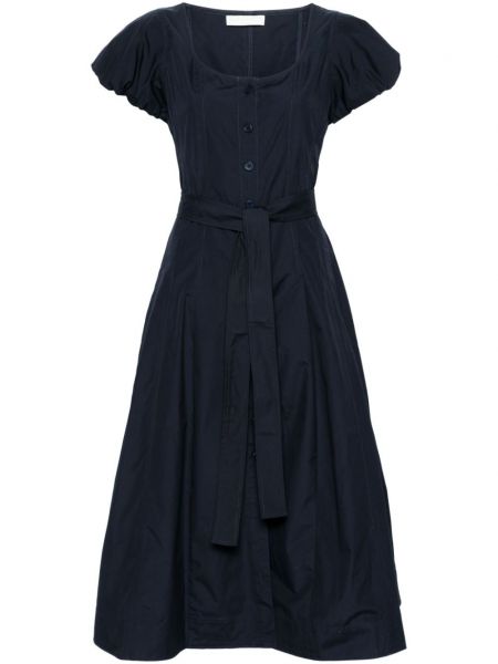 Pamučna haljina košulja Ulla Johnson plava