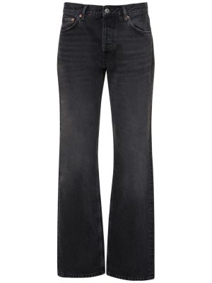 Jeans di cotone Re/done nero