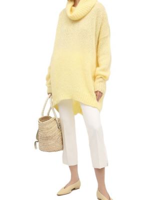 Шерстяной свитер Isabel Marant желтый