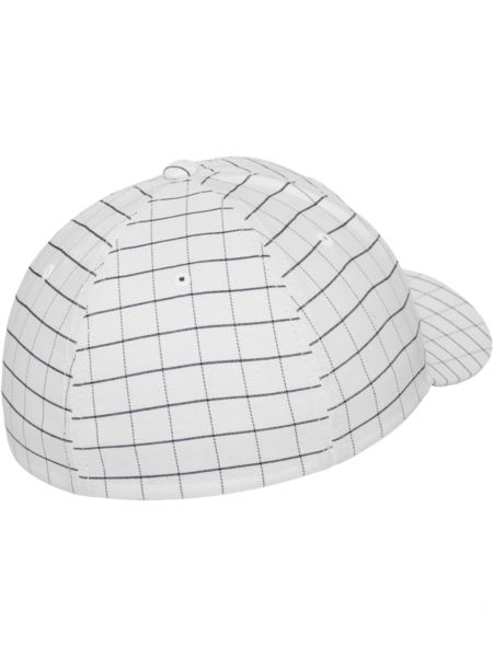 Cappello con visiera Flexfit bianco