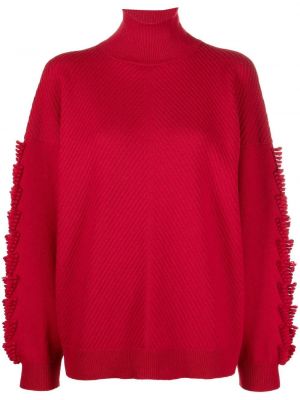 Кашмирен пуловер Barrie червено