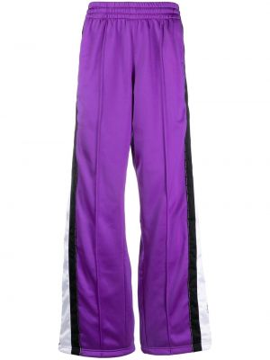 Pantaloni cu dungi Vtmnts violet