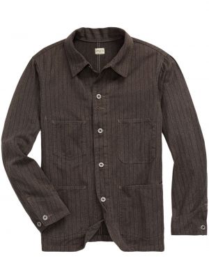 Medvilninė marškiniai Ralph Lauren Rrl ruda