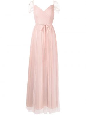 Tüll abendkleid Marchesa Notte Bridesmaids pink