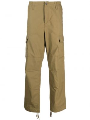 Cargo kalhoty s kapsami Carhartt Wip zelené