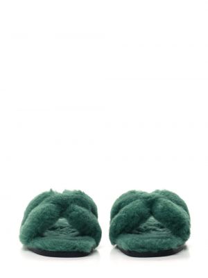 Sandale Hermès zelena