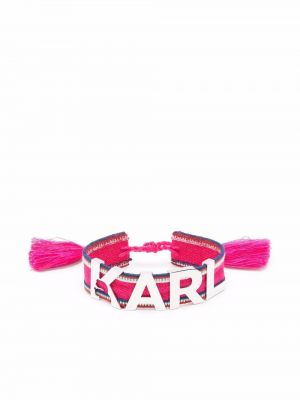 Armbånd Karl Lagerfeld rosa