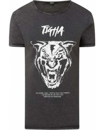 T-shirt Tigha, сzarny