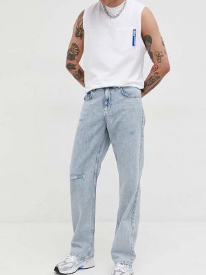 Jeansy Karl Lagerfeld Jeans niebieskie