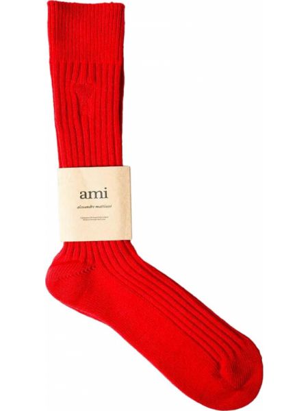 Носки Ami красные