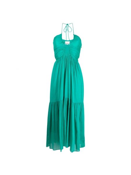 Sukienka długa Isabel Marant zielona