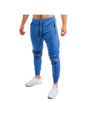 Спортни панталони Glano синьо