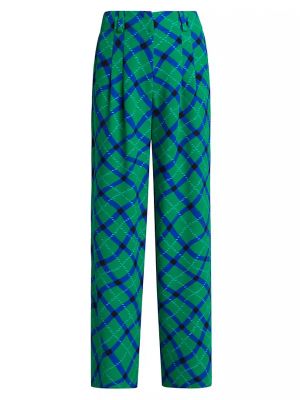 Свободные брюки в клетку Bloo Simon Miller, green plaid