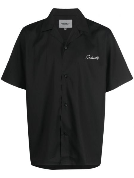 Риза бродирана Carhartt Wip черно