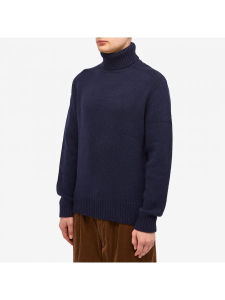 Кашемировый шерстяной свитер Polo Ralph Lauren синий