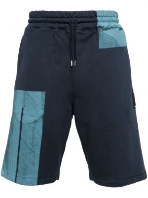 Bombažne kratke hlače A-cold-wall* modra