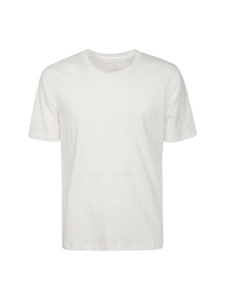 Koszulka bawełniana z krótkim rękawem Majestic Filatures biała