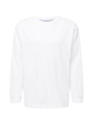 Тениска с дълъг ръкав Weekday бяло