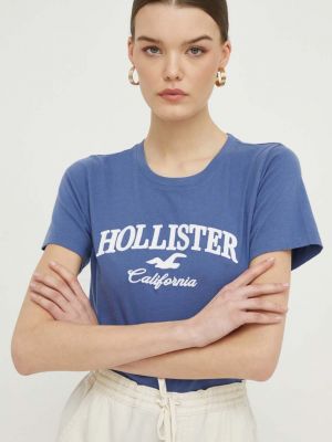 Памучна тениска Hollister Co.