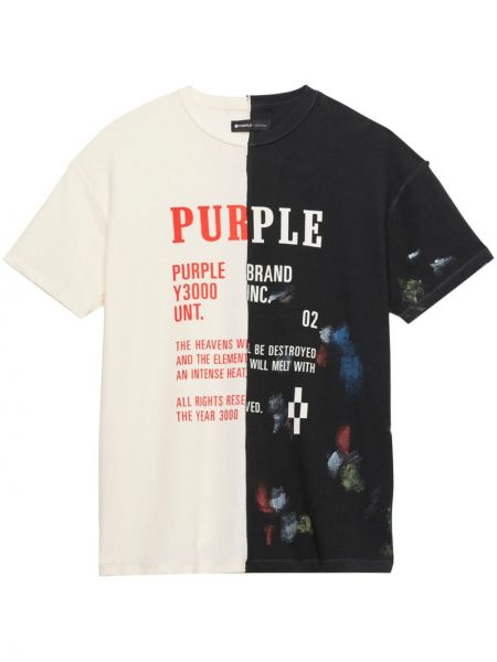 Kokvilnas t-krekls Purple Brand