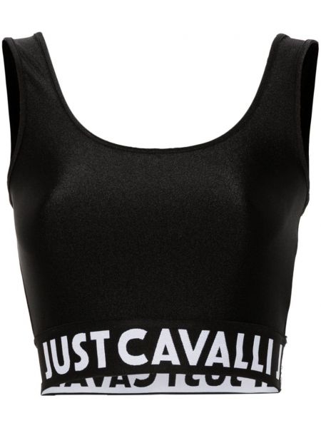 Tank top Just Cavalli črna