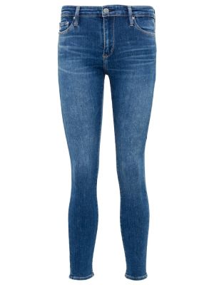 Skinny fit džínsy Ag Jeans modrá