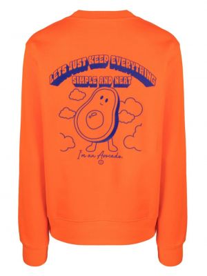 Sweatshirt aus baumwoll mit print Chocoolate orange