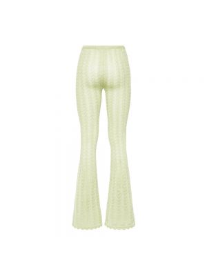 Pantalones Alessandra Rich verde