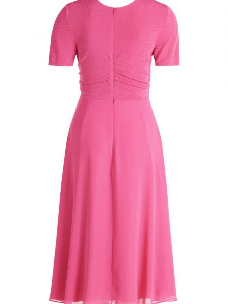 Коктейльное платье Vera Mont розовое