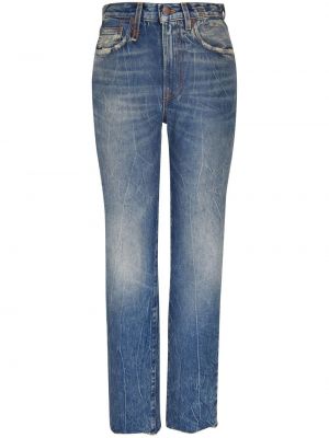 Straight leg-jeans R13 blå