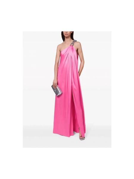 Sukienka długa Stella Mccartney różowa