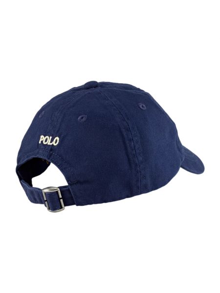 Gorra con bordado Ralph Lauren azul