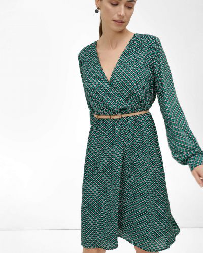Zelené šaty Orsay