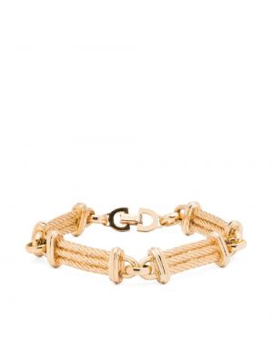 Bracelet Christian Dior doré