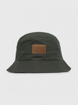 Pamučni šešir Vans zelena