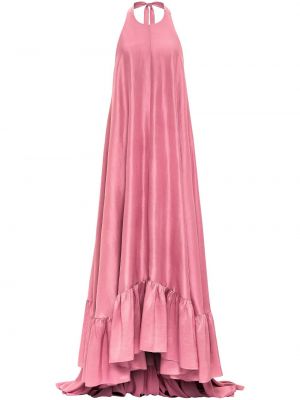 Rochie de seară de mătase Azeeza roz