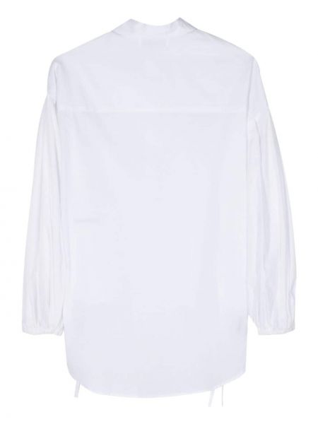 Medvilninė marškiniai Société Anonyme balta