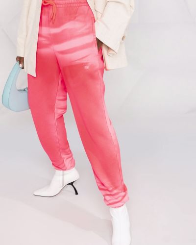 Sportovní kalhoty Alexander Wang růžové