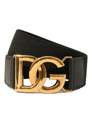 Черный ремень Dolce & Gabbana