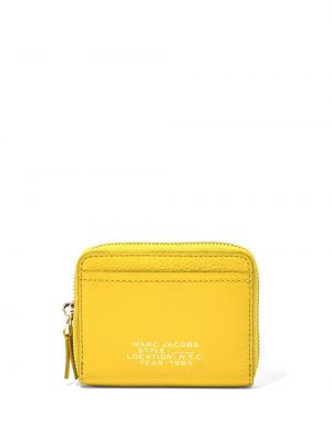 Πορτοφόλι με φερμουάρ Marc Jacobs κίτρινο