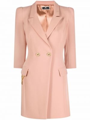 Vestido de cóctel Elisabetta Franchi rosa