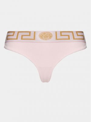 Pantaloni culotte Versace rosa