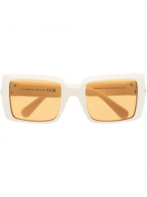 Oversize saulesbrilles Moncler Eyewear balts
