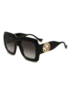 Черные очки солнцезащитные Gucci